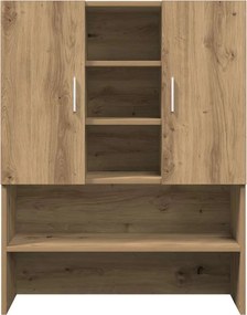 vidaXL Ντουλάπι Πλυντηρίου τεχνίτης Δρυς 70,5 x 25,5 x 90 εκ.