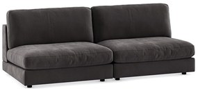 Πολυμορφικός καναπές Seattle L107, Αριθμός θέσεων: 4, 240x110x87cm, Ταπισερί, Πόδια: Πλαστική ύλη | Epipla1.gr