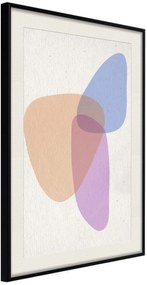 Αφίσα - Pastel Sets II - 20x30 - Μαύρο - Με πασπαρτού