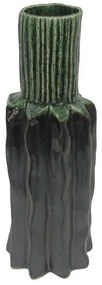 Βάζο Κεραμικό 003-223-089 12,5x12,5x37,5cm Grey-Green Ceramic