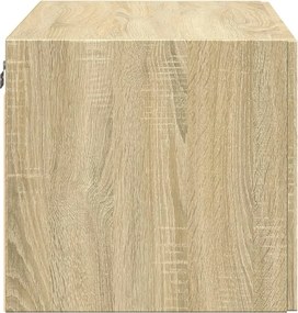 vidaXL Ντουλάπι Τοίχου Sonoma Δρυς 80x42,5x40 εκ. Επεξεργασμένο Ξύλο