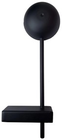 HL-3532-1 FUEGO BLACK WALL LAMP
