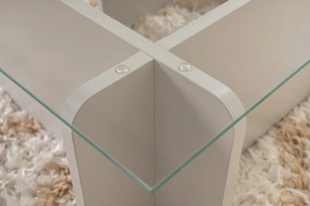 Τραπεζάκι Σαλονιού Γκρι FLAVIO 105x65x30