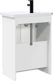 vidaXL Σετ Επίπλων Μπάνιου Λευκό 78,5 x 37,5 x 81 εκ