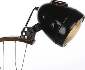 EXTREME INTERIOR DESIGN LAMP CYCLE ANTIQUE BROWN GOLD H.64CM 84051