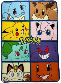 Κουβέρτα Pokémon 12 x 10 x 24 cm Πολύχρωμο Zώα