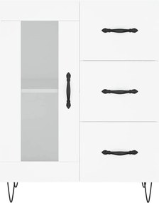 vidaXL Ντουλάπι Λευκό 69,5 x 34 x 90 εκ. από Επεξεργασμένο Ξύλο