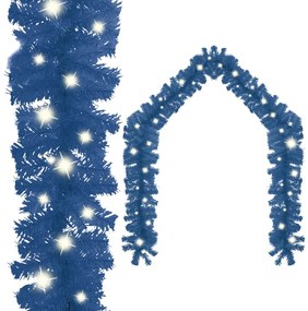 vidaXL Γιρλάντα Χριστουγεννιάτικη με Λαμπάκια LED Μπλε 20 μ.
