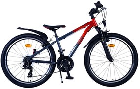 XC Race 24 Inch 26.5 cm Boys 21SP Rim Brakes RedGreyVolare