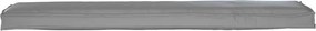 vidaXL Σετ Μαξιλαριών Πάγου 2 pcs Γκρι 180 x 40 x 8 εκ.