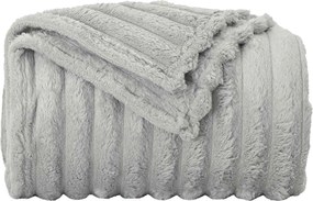 vidaXL Κουβέρτα Γκρι 270 x 240 cm Μαλλί