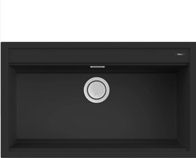Elleci Best 360 - Νεροχύτης Κουζίνας Γρανίτη 86x51 - K86 Kuro