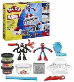 Παιχνίδι με Πλαστελίνη Play-Doh Spider-Man Slash Attack Πολύχρωμο