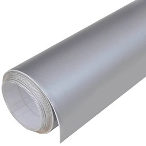 vidaXL Μεμβράνες Αυτοκινήτου 2 τεμ. Ασημί Ματ 100 x 150 εκ.