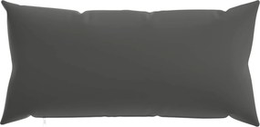 vidaXL Κάλυμμα Μαξιλαριού 2 pcs HEERLEN Ανθρακί 40 x 80 cm Πολυεστέρας