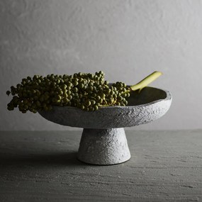 Διακοσμητικό Μπολ Luna M - Γκρι Τερακότα Ø34 x H17,5 cm MUUBS