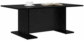 vidaXL Τραπεζάκι σαλονιού Άλλο Μαύρη δρυς 103.5 x 60 x 40 εκ