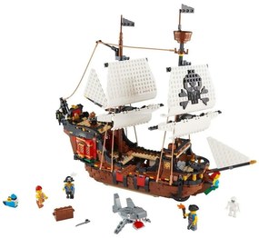 Πειρατικό Καράβι 31109 Συναρμολογούμενο 1264τμχ 9 ετών+ Multicolor Creator Lego