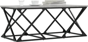 vidaXL Τραπεζάκι Σαλονιού Γκρι Sonoma 100x49x40 εκ.