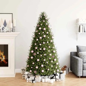 vidaXL Χριστουγεννιάτικες Μπάλες Σετ 100 Τεμαχίων Ροζ