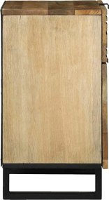 vidaXL Κομοδίνο Φυσικό 50 x 33 x 60 εκ Επεξεργασμένο Ξύλο
