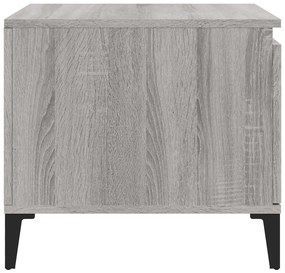 vidaXL Τραπεζάκι Σαλονιού Γκρι Sonoma 100x50x45 εκ. Επεξεργασμένο Ξύλο