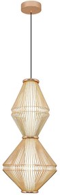 Φωτιστικό Οροφής 701CHD1667 Φ25x120cm Led 1600lm 16W 3000K Gold Opviq