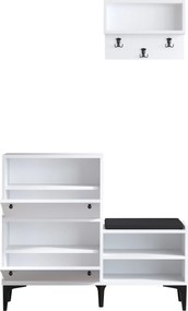 Shoe Cabinet Fredy White
Black