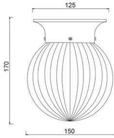 Φωτιστικό οροφής Estel II