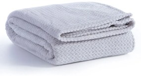 Κουβέρτα Worth Grey Nef-Nef Homeware Μονό 160x220cm Πολυέστερ