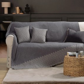 Ριχτάρι Remington Anthracite Nef-Nef Two-seater 170x250cm Ακρυλικό,Βαμβάκι, Polyester