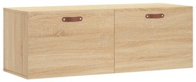 vidaXL Ντουλάπι Τοίχου Sonoma Δρυς 100 x 36,5 x 35 εκ. Επεξεργ. Ξύλο