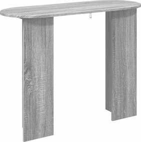 vidaXL Τραπέζι κονσόλας Γκρι Sonoma 100 x 39,5 x 75 εκ