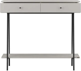 Κονσόλα Elite Megapap χρώμα λευκό του πάγου 100x40x88εκ.