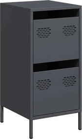 vidaXL Ντουλάπι Ανθρακί 35x39x73,5 εκ. από Χάλυβα Ψυχρής Έλασης