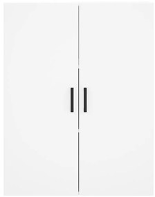 vidaXL Ντουλάπι Λευκό 69,5x34x180 εκ. από Επεξεργασμένο Ξύλο