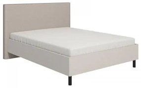ΔΙΠΛΟ ΚΡΕΒΑΤΙ SERDICA 180 CASHMERE ΧΡΩΜΑ ΜΕ ΜΠΕΖ ΥΦΑΣΜΑ 211x214x115εκ 11014334