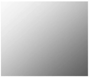 vidaXL Καθρέφτης 80 x 60 εκ. Γυάλινος Χωρίς Πλαίσιο
