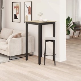 vidaXL Υποστηρικτικό Τραπεζάκι Μπαρ Επεξεργασμένο Ξύλο τετράγωνο