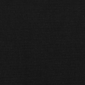 vidaXL Κεφαλάρι Μαύρο 90x7x118/128 εκ. Ύφασμα