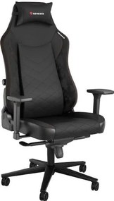 Genesis NFG-2050 Nitro 890 G2 Καρέκλα Gaming Δερματίνης με Ρυθμιζόμενα Μπράτσα Μαύρη