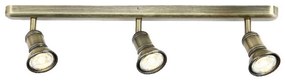 Φωτιστικό Οροφής Spot Luminaires SU283EPBR Bronze Μέταλλο