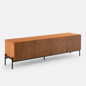 Ρετρό έπιπλο τηλεόρασης και hi-fi, LODGE