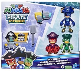 Φιγούρα Pj Masks F2647 Hero Vs Villain Ahoy Heroes Mission Pirate Multi Hasbro