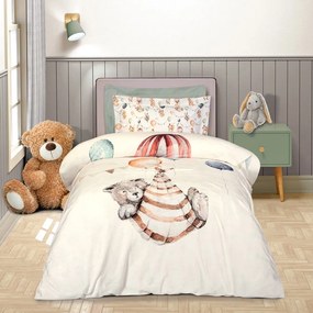 Κουβέρτα Παιδική 8850 Fleece Cream-Taupe Greenwich Polo Club Μονό 160x220cm Πολυέστερ