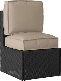 vidaXL Σετ Μαξιλαριών Πάγου 2 pcs Taupe Ύφασμα Όξφορντ