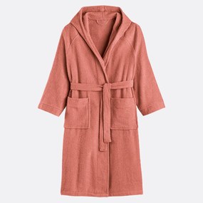 Βαμβακερό μπουρνούζι με κουκούλα