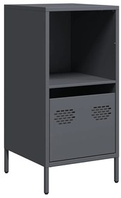 vidaXL Ντουλάπι Ανθρακί 35x39x73,5 εκ. από Χάλυβα Ψυχρής Έλασης