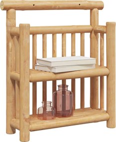 vidaXL Ράφι Τοίχου Επιτοίχιο Φυσικό 40 x 13 x 44 εκ. Μπαμπού