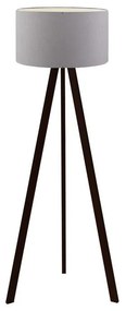 Floor lamp PWL-1059 E27 gray-black D38x140cm 38x38x140 εκ.